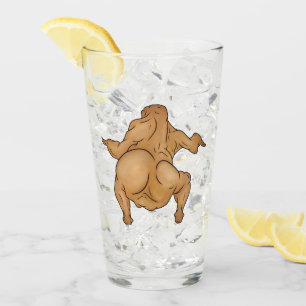 Truthahn-Glas-Tasse zum Thanksgiving Glas