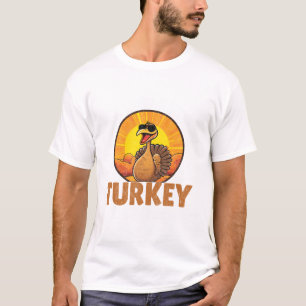 Truthahn in der Stadt lustig T-Shirt