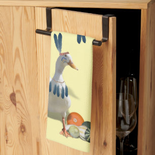 Truthahn-Indianer-Ente Geschirrtuch