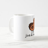 Truthahn Jive Kaffeetasse (Vorderseite Links)