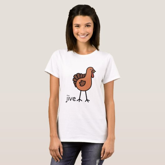 Truthahn Jive T-Shirt (Vorne ganz)