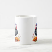Truthahn-Kaffeetasse zum Erntedankfest Kaffeetasse (Mittel)