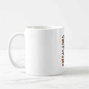 Truthahn-Mama-Halloween-Shirt mit Vintage-Nurse-Gh Kaffeetasse