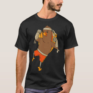 Truthahn MMA Kämpfer Thanksgiving Day Kampfsport K T-Shirt