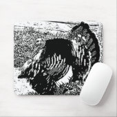 Truthahn Mousepad (Mit Mouse)