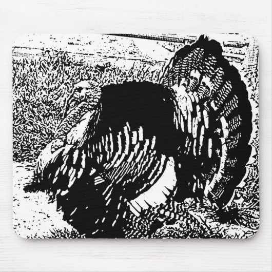 Truthahn Mousepad (Vorne)