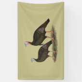 Truthahn-östliche wilde Paare Banner (Vertikal)