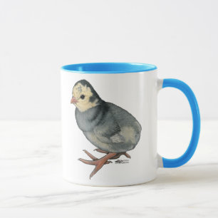 Truthahn-Puten Blau-Schiefer Tasse