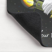 Truthahn-Rakete in der Galaxie Mousepad (Ecke)