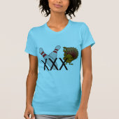 Truthahn-Shirt, t-2X T-Shirt (Vorderseite)