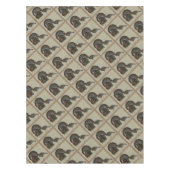 Truthahn-Standardbronzeporträt Tischdecke (Vorderseite)