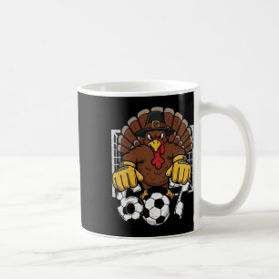 Truthahn Torwart Fußball 67 Sechs Sieben Jungen Th Kaffeetasse