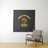 Truthahn-Trott-Truppe 2025 Wandteppich (Beispiel)