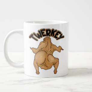 Truthahn-Twerkey-Jumbo-Spezialtasse zum Thanksgivi Jumbo-Tasse