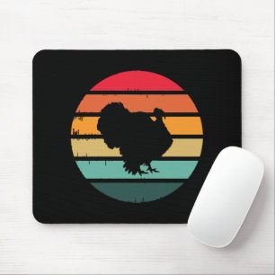 Truthahn-Vogel-Thanksgiving-Distressed-Vintage-Son Mousepad