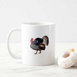 Truthahn Vogel Truthahn Kaffeetasse
