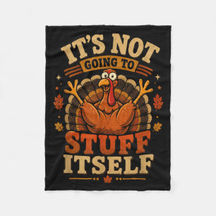 Truthahn wird Frauen an Thanksgiving nicht stopfen Fleecedecke