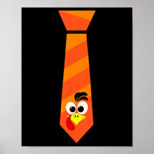 Truthahn Zeit Thanksgiving Co. Lustiges Truthahn G Poster