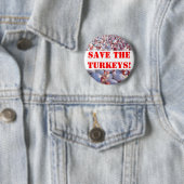 Truthähne Button (Beispiel)
