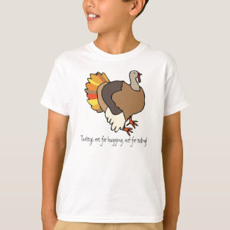 Truthähne sind für das Umarmen, nicht für das T-Shirt