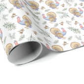 Truthähne-Wrap-Papier Geschenkpapier (Rolleneckpunkt)