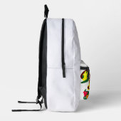Truthahnfarbe bedruckter rucksack (Links)