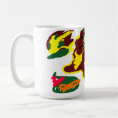 Truthahnfarbe kaffeetasse (Links)