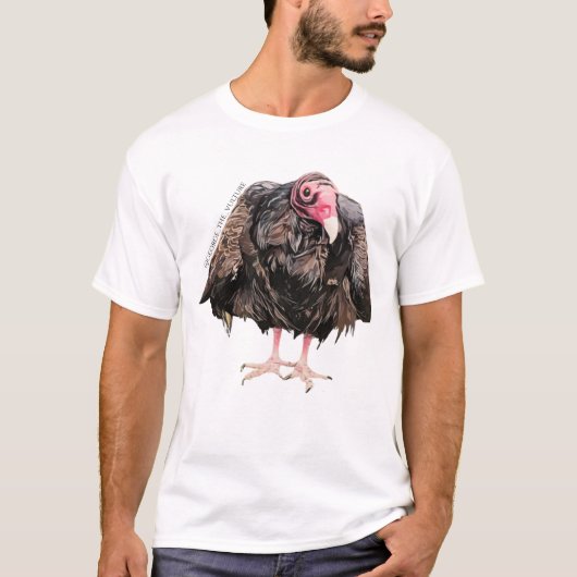 Truthahngeier George T-Shirt (Vorderseite)