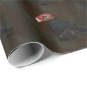 Truthahngeier Geschenkpapier (Rolleneckpunkt)