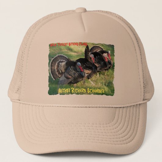 Truthahnhut, Autor Richard Schamber, Truthahn… Truckerkappe (Vorderseite)