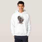Truthahnjagd hinten hoodie (Vorne ganz)