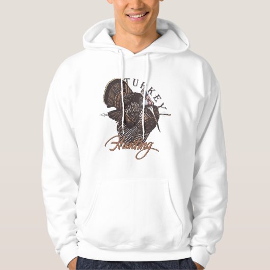 Truthahnjagd hinten hoodie (Vorderseite)