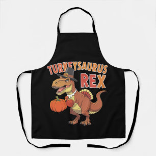 Truthahnsaurus Rex Dab Truthahn Dino Kleinkind Jun Schürze