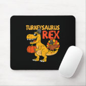 Truthahnsaurus Rex Truthahn Thanksgiving Kleinkind Mousepad (Mit Mouse)