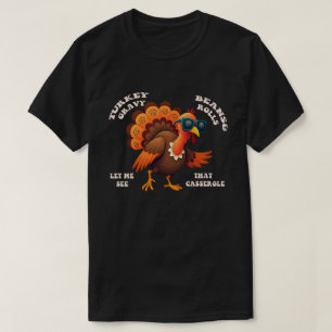 Truthahnsoße, Bohnen und Brötchen Thanksgiving-Ger T-Shirt