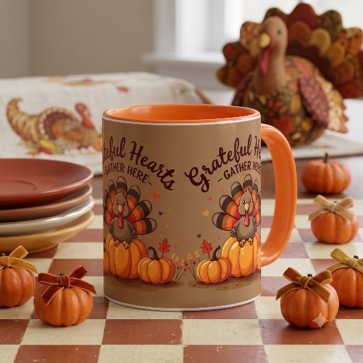 Truthahnt Thanksgiving-Puten Tasse