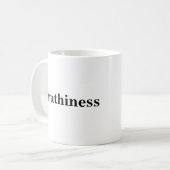 Truthiness Tasse (Vorderseite Links)