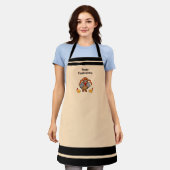 Truthühner aus Erntedank mit Kürbis Schürze (Getragen)