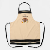 Truthühner aus Erntedank mit Kürbis Schürze (Vorderseite)