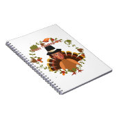 Truthühner-Erntedank Notizblock (Rechte Seite)