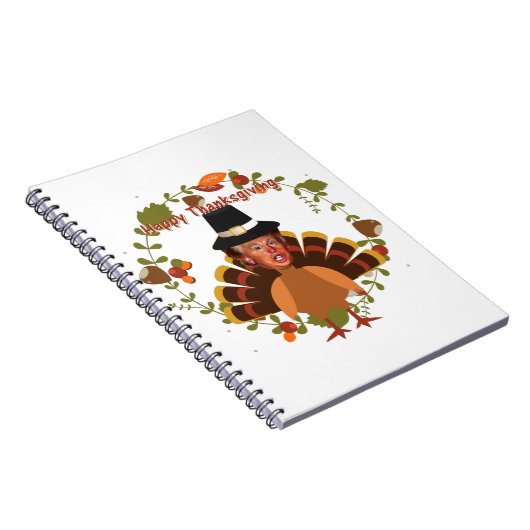 Truthühner-Erntedank Notizblock (Rechte Seite)