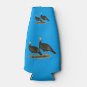 Truthühner Ostpaare Flaschenkühler (Vorderseite)