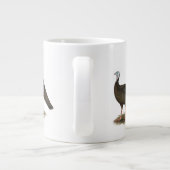 Truthühner Ostpaare Jumbo-Tasse (Rückseite)