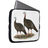 Truthühner Ostpaare Laptopschutzhülle (Vorne Rechts)