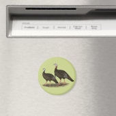 Truthühner Ostpaare Magnet (In Situ (Geschirrspüler))