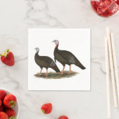 Truthühner Ostpaare Serviette (Beispiel)