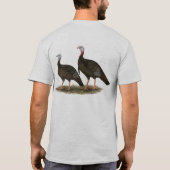 Truthühner Ostpaare T-Shirt (Rückseite)
