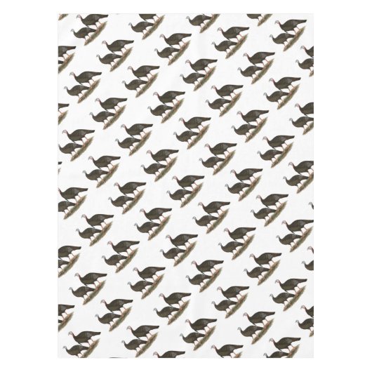 Truthühner Ostpaare Tischdecke (Vorderseite)