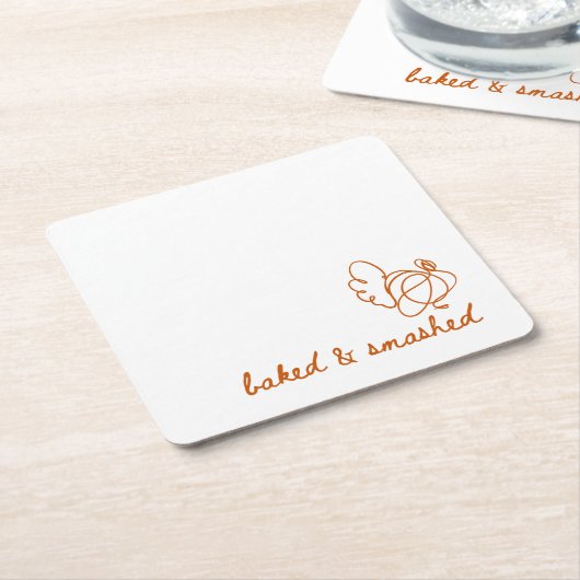 Truthühner Rechteckiger Pappuntersetzer (angewinkelt)