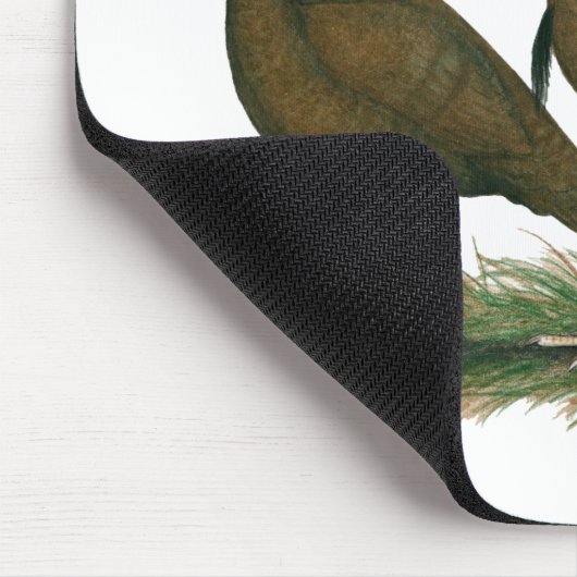 Truthühner: Schokolade Mousepad (Ecke)